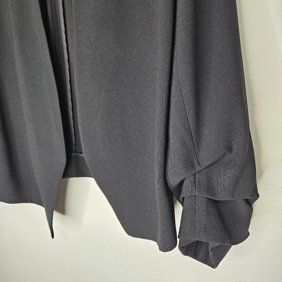 Aritzia Babaton  Power Waist Blazer Sz 00 Black Open-front Slim Fit - Picture 4 of 8